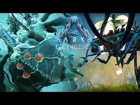 CAZANDO AL BLOODSTALKER, EL INSECTO CHUPASANGRE!!! COMO DOMESTICAR/TAMEAR FACIL ARK GENESIS Parte 1