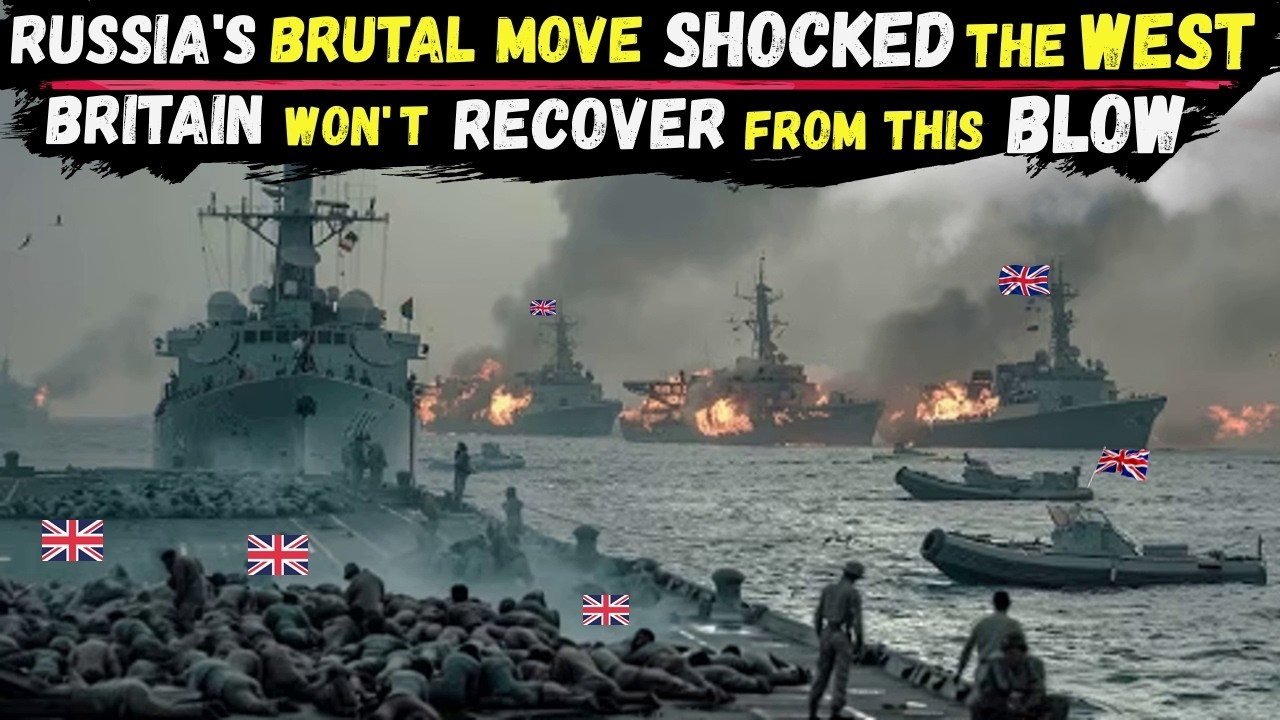 Shocking Blow: RUSSIA Blew UP the ISLAND full of Soldiers of the UK's ELITE Special Boat Service SBS