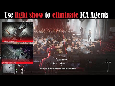 Hitman 3 Berlin: Light Show eliminates Montgomery and Banner (How the turntables)