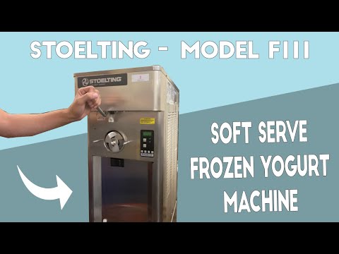 2019 Stoelting F111 used single flavor ice cream machine