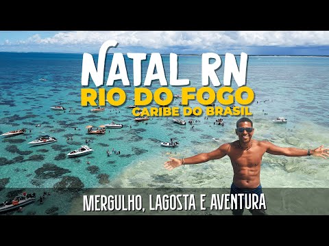 RIO DO FOGO: O "Caribe do Brasil" em Natal RN? Lagosta, Parrachos e Mergulho!