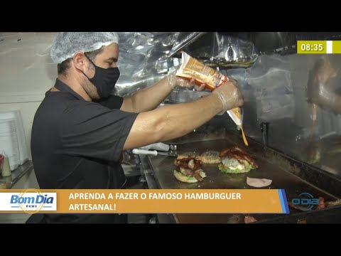 Aprenda a fazer o famoso hamburguer artesanal 17 08 2021