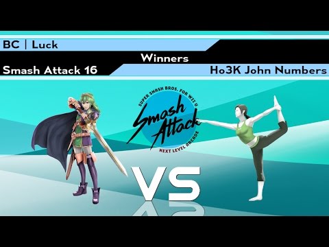 Smash Attack 16 - [Losers] BC  Luck vs Ho3K John Numbers