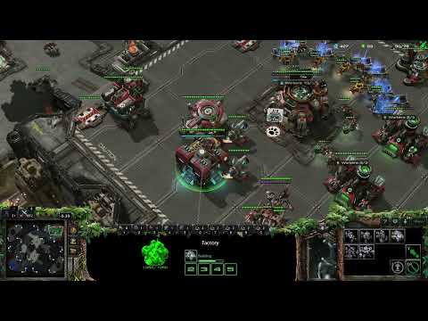 Another Terran VS Terran TVT Starcraft 2 Mech Build easy build for diamond level  TVT