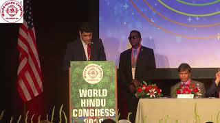 Message by Hon’ble Vice President of Republic of Surinam Shri Ashwin Adhin at WHC 2018