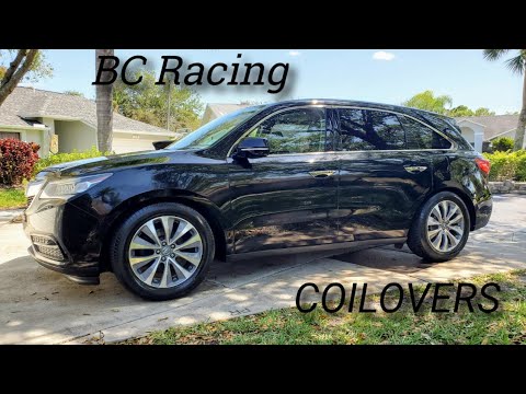 Acura MDX with BC Coilovers
