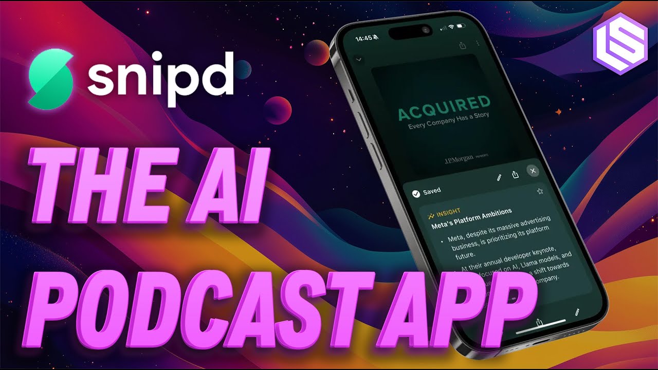 Snipd: AI Podcast App · Kevin Ben-Smith