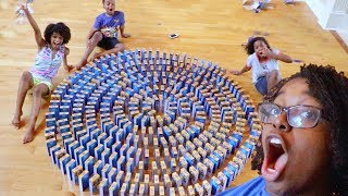 MAC AND CHEESE DOMINO SPIRAL!!!