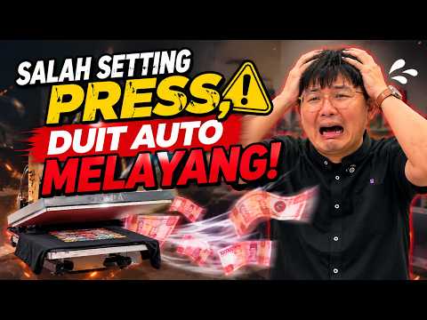 JANGAN SAMPE SALAH! INI DIA PERBEDAAN SETTING PRESS SUBLIMASI DENGAN DTF!