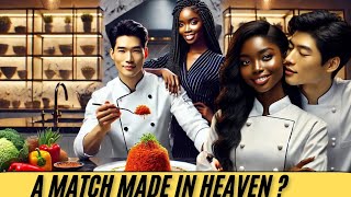 WHEN JOLLOF MEETS KIMCHI:NIGERIAN GIRL GOES TO KOREAN SCHOOL (EP1) #folktales #kdrama #blasian #ambw