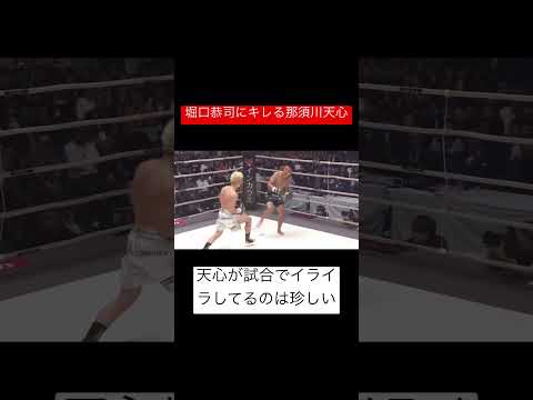堀口恭司にキレる那須川天心#格闘技 #rizin #ボクシング #堀口恭司#那須川天心 #おもしろ動画