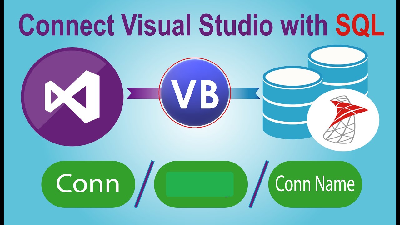 VB.Net Tutorial | How to Connect Visual Studio with SQL Server Database Using VB.Net