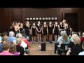 Why Walk When You Can Fly (Mary Chapin Carpenter) - Reveille - 2012 Final Concert