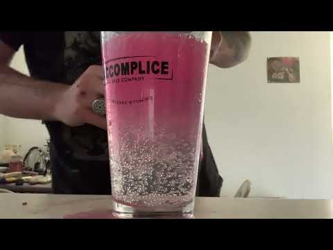 Drink Combo called Cotton Candy Fire