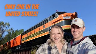 We Stayed on America’s ONLY Moving Bed &amp; Breakfast Train!