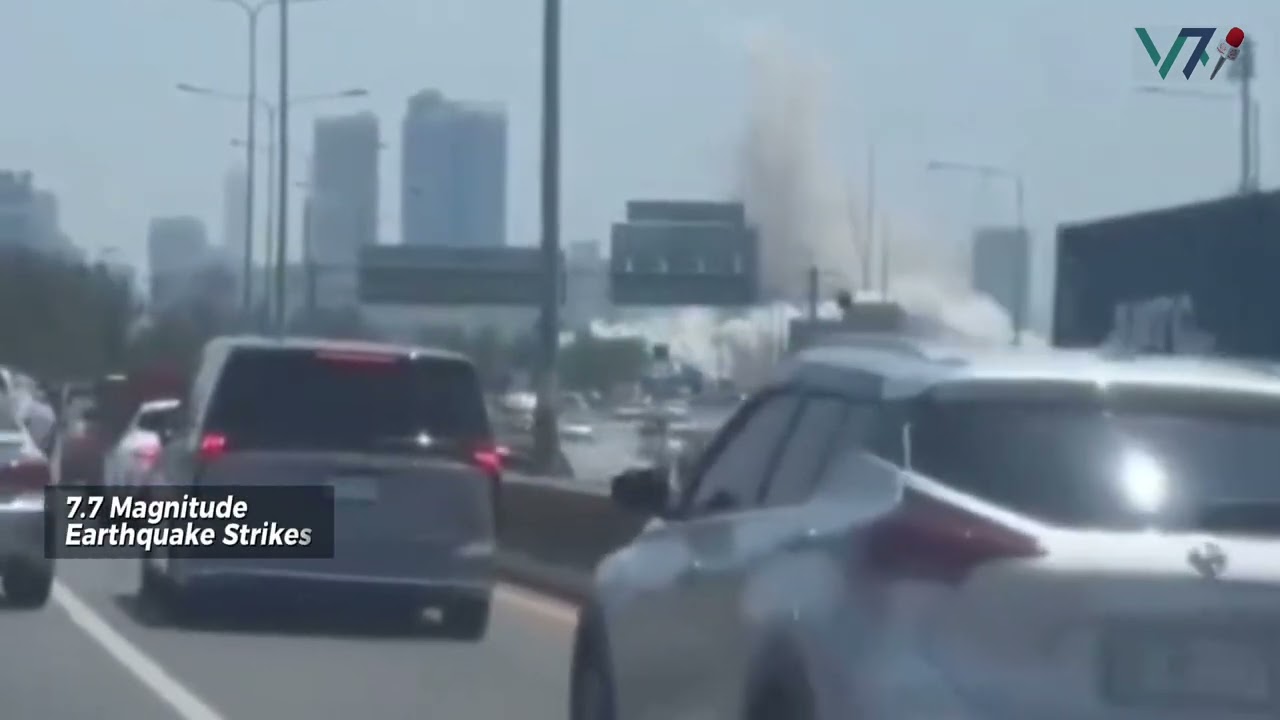 7.7 Magnitude Earthquake Hits Myanmar, Sparks Emergency in Thailand