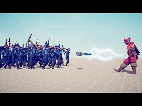NEW THOR vs ARMIES - Totally Accurate Battle Simulator TABS
