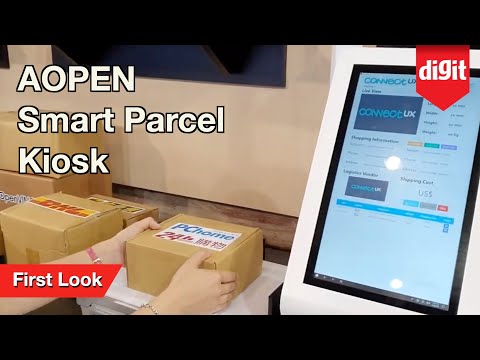Intel Smart Retail Solutions: AOPEN Smart Parcel Kiosk