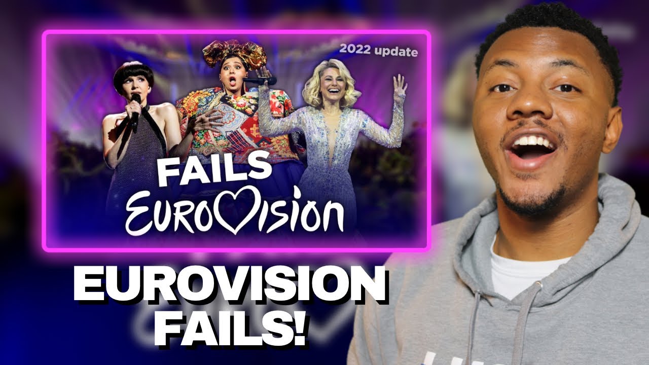 AMERICAN REACTS To Eurovision: All Eurovision Fails | Best Moments (2022 UPDATE) | Dar The Traveler