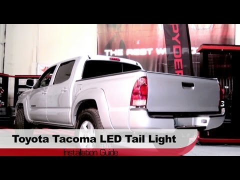 Spyder Auto Installation: 2005-13 Toyota Tacoma LED Tail Lights