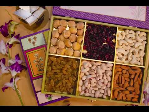 Delightful Diwali: Unboxing Premium Assorted Dry Fruits Gift Box with Anand