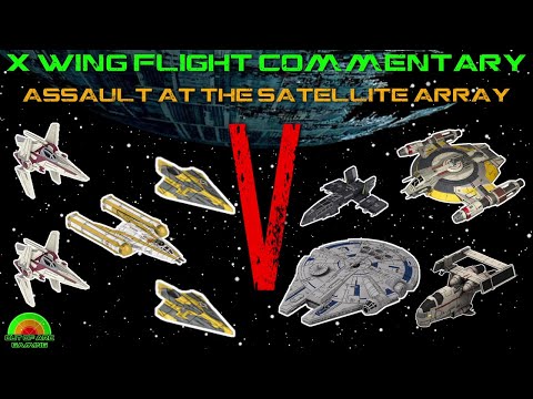 X Wing Flight Commentary - Game 91 - Republic V Scum