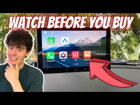 Wireless Apple CarPlay Android Auto: Portable 7 Inch QLED Touch Screen Car Stereo (Review)