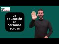 SPOT FESCAN La educación en personas sordas