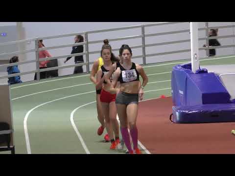 3000m hodanje [Ž], sažetak - Pojedinačno PH u dvorani za mlađe juniore i juniorke 2019