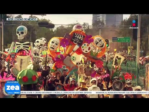 Así se vivió el tradicional Desfile de Día de Muertos en la CDMX | Noticias con Francisco Zea