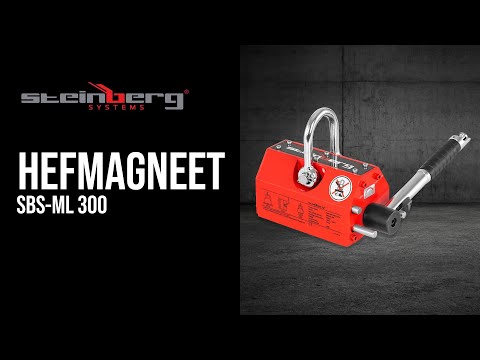 Video - Hefmagneet - 300 kg