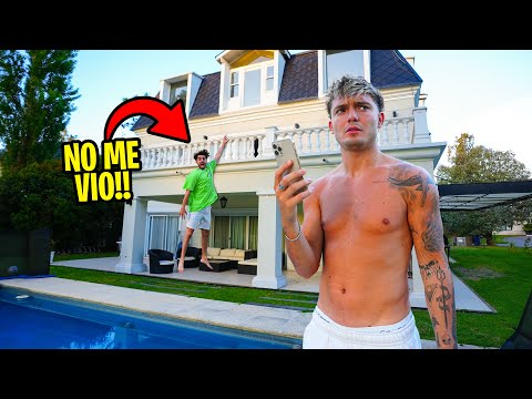 24 HORAS ESCONDIDO EN LA CASA DE MI AMIGO!