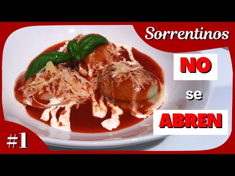 SORRENTINOS de ESPINACA🥬 con centro de QUESO🤤| Delicias Express by Carla