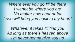 Louise - Love Will Bring You Back To My Heart Lyrics