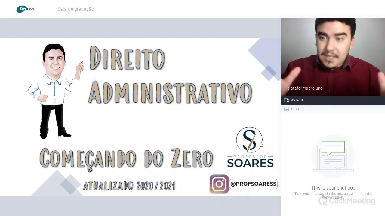 Interpretação, Objeto e Conceito de Direito Administrativo - Prof. Soares