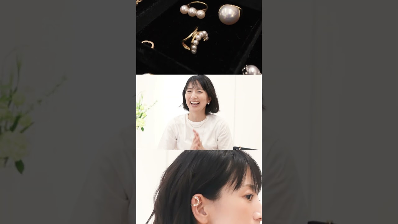 東原亜希のパールジュエリーコレクション #fashion #ファッション #アクセサリー #ジュエリー