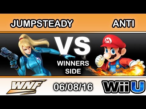WNF 2.5 - Jumpsteady (Zero Suit Samus) Vs. ANTi (Mario) Winners Side - Smash wii U