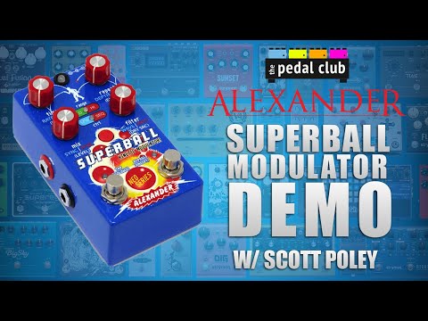 Alexander Superball Dynamic Delay Demo | The Pedal Club