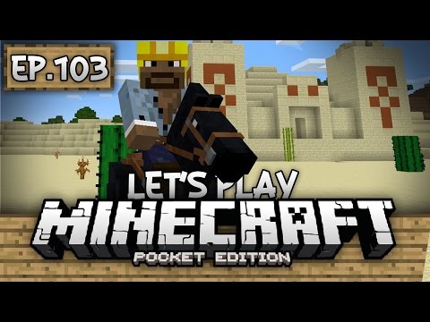 Survival Let's Play Ep. 103 - BEST EPISODE EVER!!! - Minecraft PE (Pocket Edition)