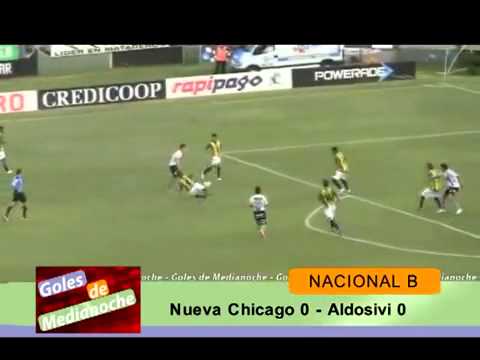Nueva Chicago 0 Aldosivi 0  @golesmedianoche