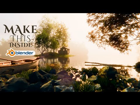 Create Landscape Inside Blender 3D | Full Tutorial with project file