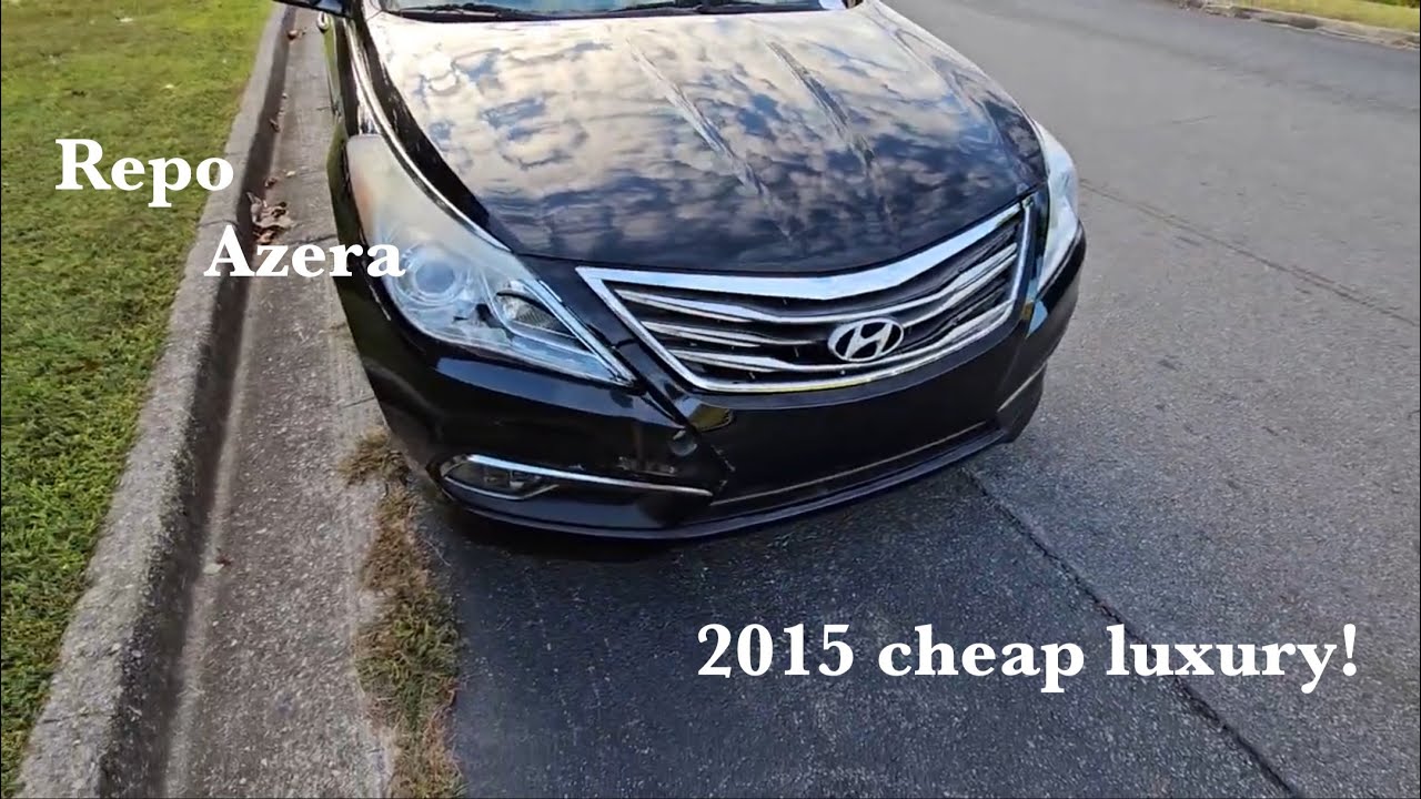 Auction Repo! 2015 Hyundai Azera Limited POV Walk Around ...