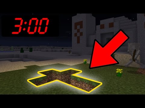 Playing Minecraft Pocket Edition at 3:00 AM using the SEED 666!!!