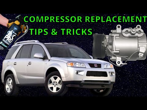 Saturn Vue AC Compressor Replacement, How to Replace an AC Compressor
