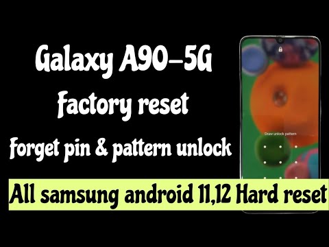 All samsung android 11,12 Hard reset // A90-5G, A51,A71,A23,A33,A53 factory reset