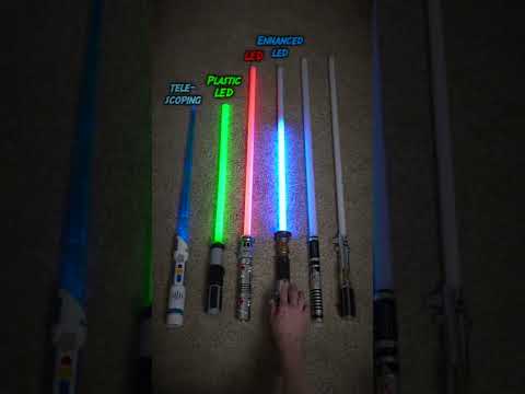 6 Types Of Lightsabers!