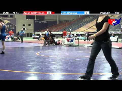 Last Chance Qual. 74 KG: Anton Gottfredson (Sunkist Kids) vs. Jess Hargrave (Army)
