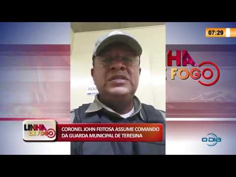 LINHA DE FOGO 23 04 2020 CORONEL JOHN FEITOSA ASSUME COMANDO DA GUARDA MUNICIPAL DE TERESINA