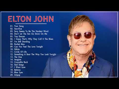 Elton John Grandes Exitos   Elton John Sus Mejores Canciones Éxitos