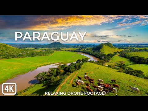 Peaceful Paraguay 4K: Stunning Drone Views with Soothing Music